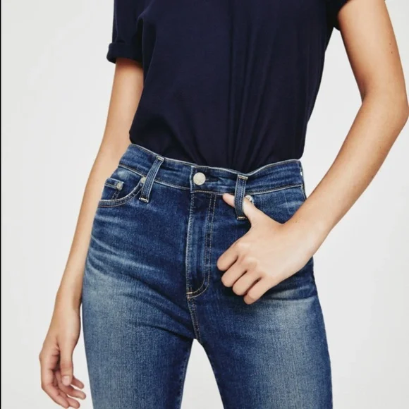 AG Adriano Goldschmied | Mila AG-ED™ SUPER HIGH-RISE SKINNY | Size 29R - Picture 2 of 15